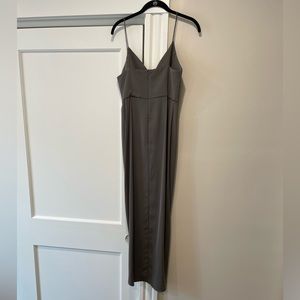 Shona Joy sage green cocktail dress